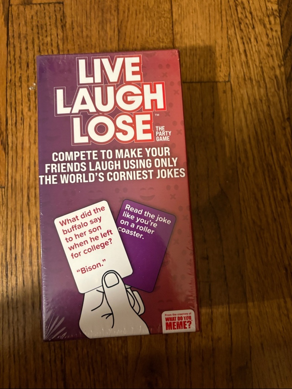 Live Laugh Lose Party Game - Purple